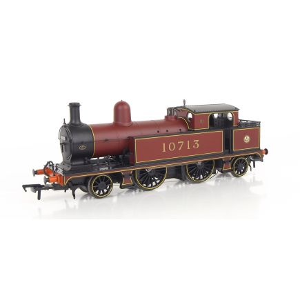 Bachmann 31-168-SH OO Gauge L&Y 2-4-2 Tank 10713 LMS Crimson