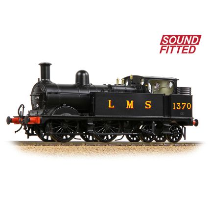 Bachmann 31-741ASF OO Gauge MR 1532 1P Tank 1370 LMS Black DCC Sound Fitted