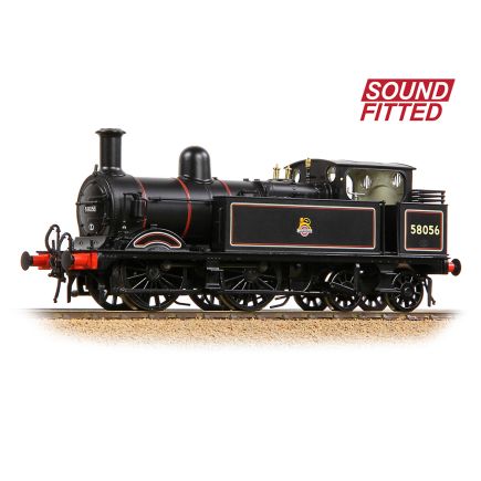 Bachmann 31-742BSF OO Gauge MR 1532 1P Tank 58056 BR Lined Black Early Emblem DCC Sound Fitted