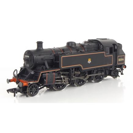 Bachmann 31-977-SH OO Gauge BR Standard 3 Tank 82016 BR Black Early Crest