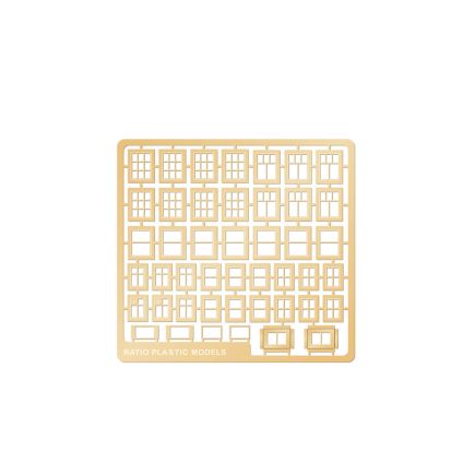 Ratio 310 N Gauge Domestic Windows Etched Brass