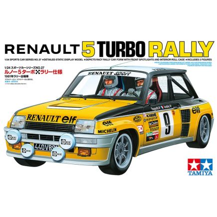 Tamiya 24027 Renault 5 Turbo Rally Plastic Kit