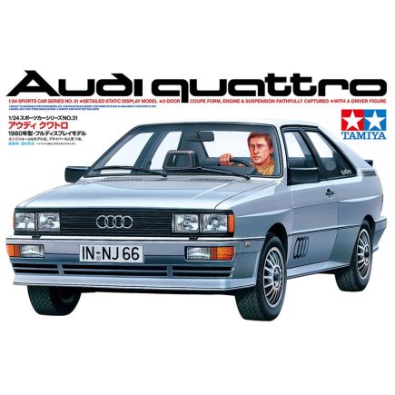 Tamiya 24031 Audi Quattro Plastic Kit