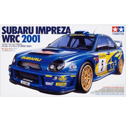 Tamiya 24240 Subaru Impreza WRC 2001 Plastic Kit