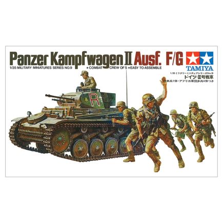 Tamiya 35009 Panzerkampfwagen II Ausf. F/G Tank Plastic Kit