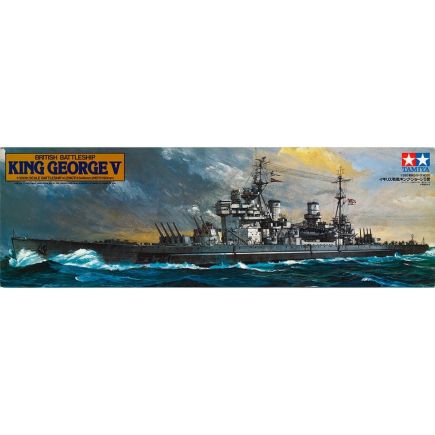 Tamiya 78010 British Battleship King George V Plastic Kit