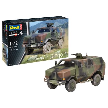 Revell 03345 German ATF Dingo 1 Plastic Kit