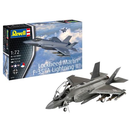 Revell 03799 Lockheed Martin F35A Lightning II Plastic Kit