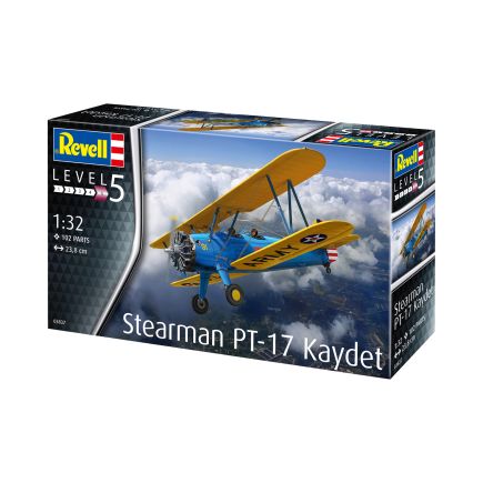 Revell 03837 US Stearman PT-17 Kaydet Plastic Kit