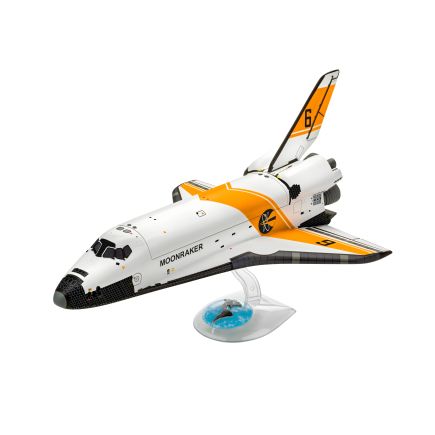 Revell 05665 James Bond Moonraker Space Shuttle Plastic Kit Gift Set