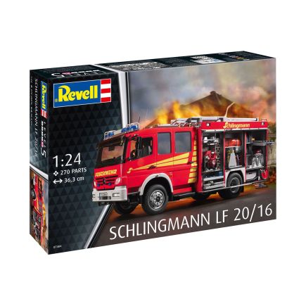 Revell 07404 Schlingmann LF 20/16 Fire Engine Plastic Kit