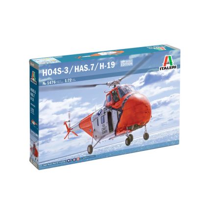 Italeri 1476 Sikorsky H-19 Chickasaw Helicopter Plastic Kit