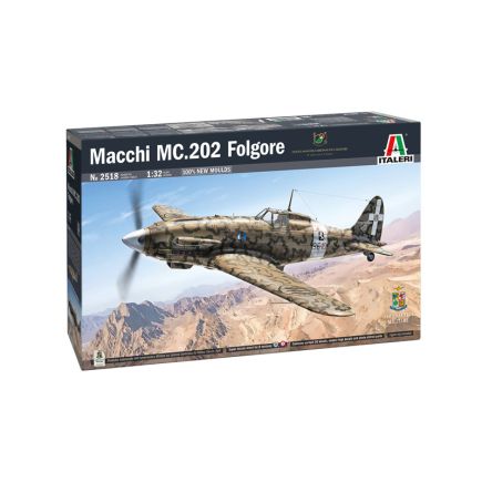 Italeri 2518 Macchi MC.202 Folgore Plastic Kit