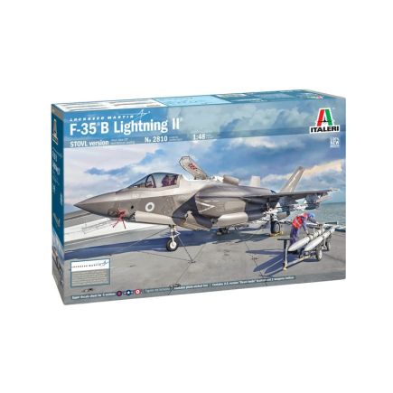 Italeri 2810 Lockhead Martin F35B Lightning II STOVL Version Plastic Kit
