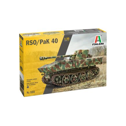 Italeri 355 RSO Tractor with PAK40 Plastic Kit