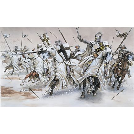 Italeri 6019 Teutonic Knights Plastic Kit