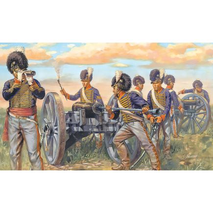 Italeri 6041 British Artillery Napoleonic Wars Plastic Kit
