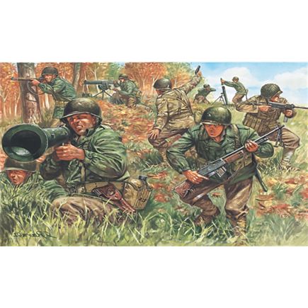 Italeri 6046 World War 2 American Infantry Plastic Kit