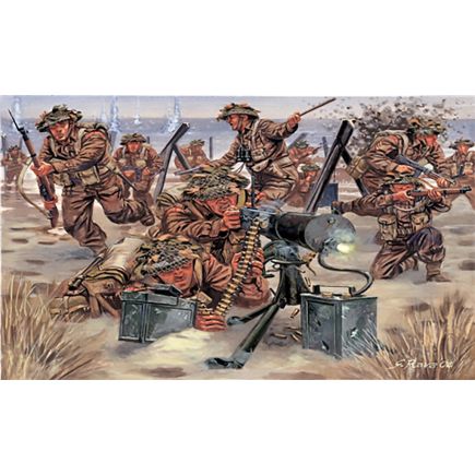 Italeri 6056 World War 2 British Infantry Plastic Kit
