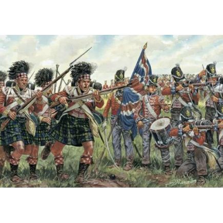 Italeri 6058 English And Scottish Infantry Napoleonic Wars