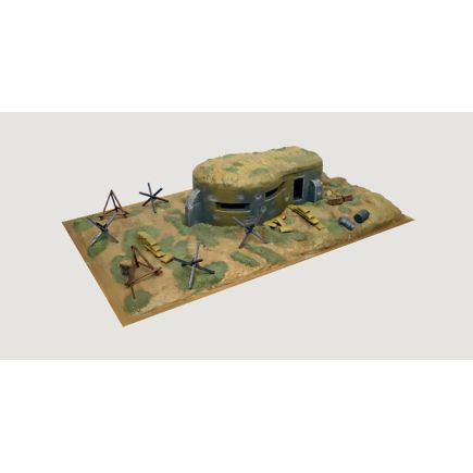 Italeri 6070 Bunker and Accessories Plastic Kit