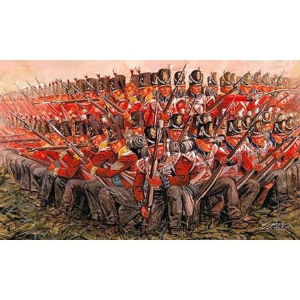 Italeri 6095 British Infantry Napoleonic Wars Plastic Kit