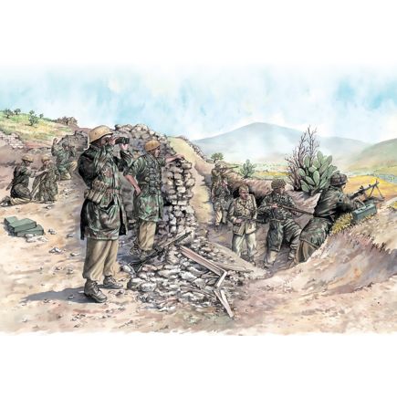 Italeri 6134 World War 2 German Paratroopers Plastic Kit