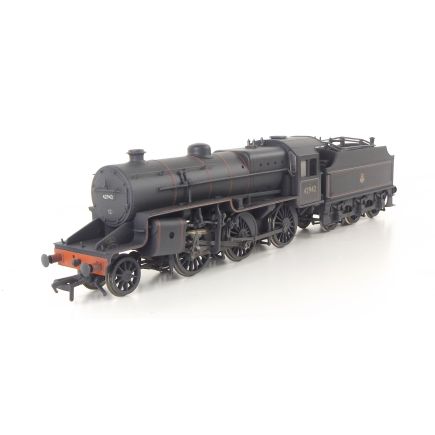 Bachmann 32-179 LMS Crab 2-6-0 42942 BR Black Early Crest Weathered