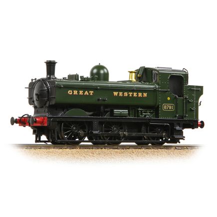 Bachmann 32-204A OO Gauge GW 8750 Pannier Tank 8791 GW Green Great Western