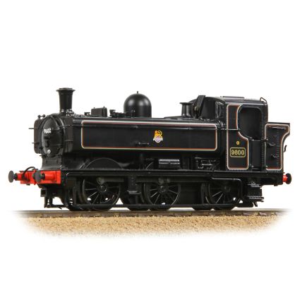 Bachmann 32-205B OO Gauge GW 8750 Pannier Tank 9600 BR Lined Black Early Emblem