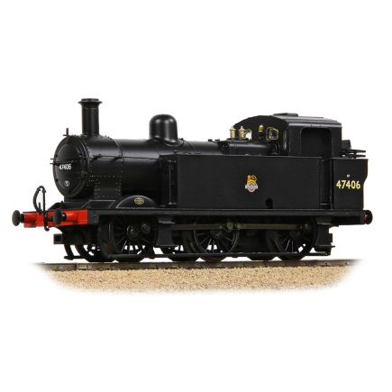 Bachmann 32-231B OO Gauge LMS Fowler 3F 0-6-0 Jinty 47406 BR Black Early Emblem