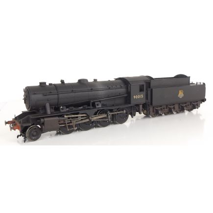 Bachmann 32-257-SH OO Gauge WD 2-8-0 90015 BR Black Early Crest Weathered