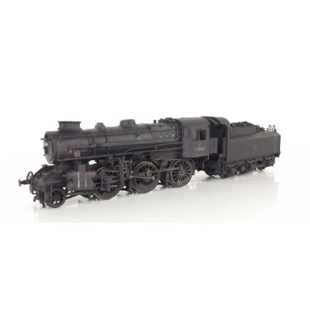Bachmann 32-576-SH OO Gauge LMS Ivatt Class 4 2-6-0 43047 BR Black Early Crest Weathered