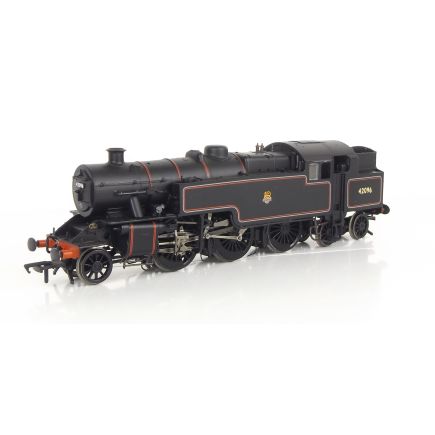 Bachmann 32-876 OO Gauge LMS Fairburn 2-6-4 Tank 42096 BR Black Early Crest