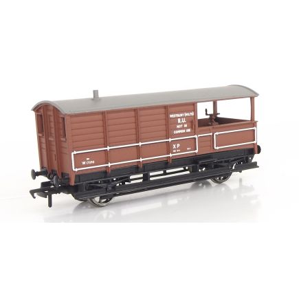 Bachmann 33-301C-SH OO Gauge GW 20 Ton Toad Brake Van BR Bauxite