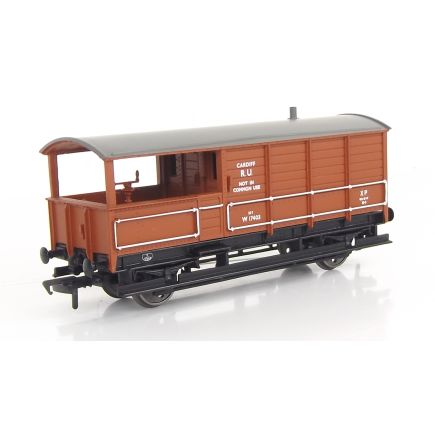 Bachmann 33-304-SH OO Gauge GW 20 Ton Brake Van BR Bauxite