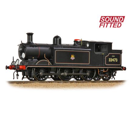 Bachmann 35-079ASF OO Gauge LB&SCR E4 Tank 32473 BR Lined Black Early Emblem Sound Fitted
