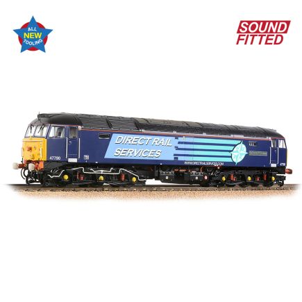 Bachmann 35-432SF OO Gauge Class 47/7 47790 'Galloway Princess' DRS Compass Original DCC Sound Fitted