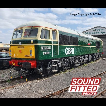 Bachmann 35-780SFX OO Gauge Class 69 69005 'Eastleigh' GBRf BR Green DCC Sound Deluxe
