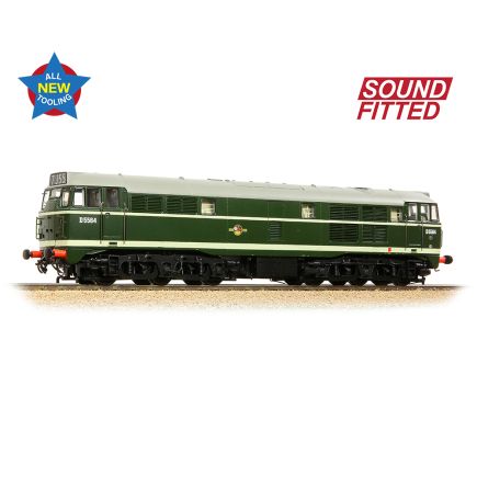Bachmann 35-801SF OO Gauge Class 30 D5564 BR Green DCC Sound Fitted