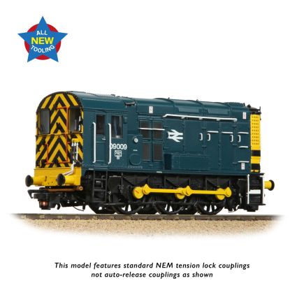 Bachmann 35-921 OO Gauge Class 09 Shunter 09009 BR Blue