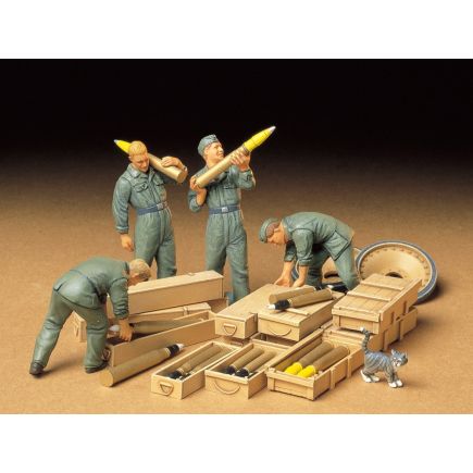 Tamiya 35188 German Tank Ammo Loading Crew Plastic Kit