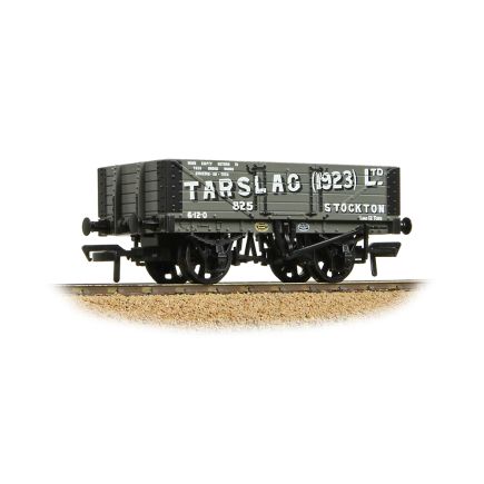 Bachmann 37-026C OO Gauge 5 Plank Wagon Steel Floor 'Tarslag Ltd.' Grey No.825