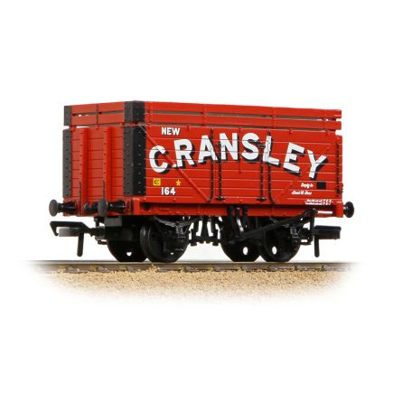 Bachmann 37-179A OO Gauge 7 Plank Wagon with Coke Rails New C. Ransley Red