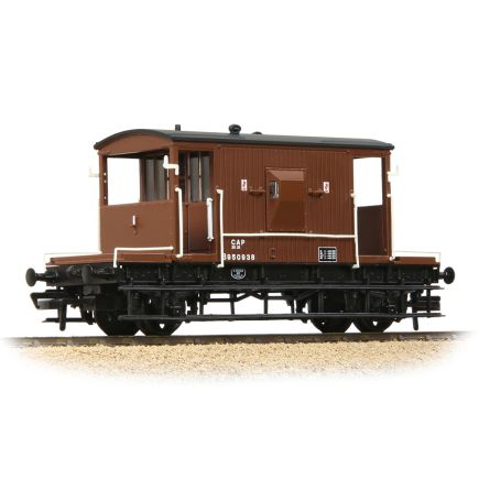 Bachmann 37-532A OO Gauge BR 20 Ton Brake Van BR Bauxite B950938