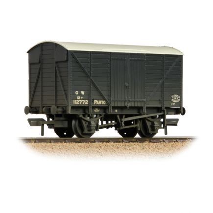 Bachmann 37-727B OO Gauge GW 12 Ton Parto Ventilated Van Parto GW Grey Weathered 112772