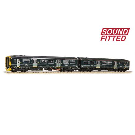 Graham Farish 371-337SF  N Gauge Class 150/2 2 Car DMU 150232 GWR Green FirstGroup DCC Sound Fitted