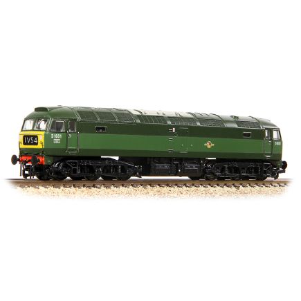 Graham Farish 371-825E N Gauge Class 47 D1601 BR Green Small Yellow Panels
