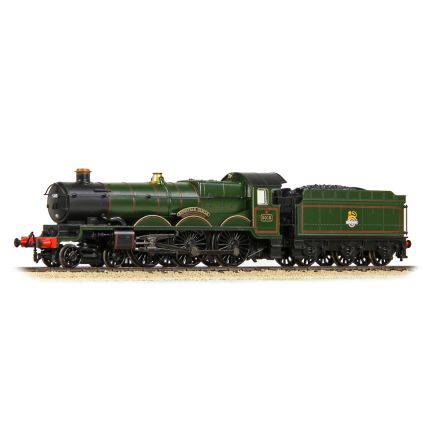 Graham Farish 372-031A N Gauge GW Castle 4-6-0 5015 'Kingswear Castle' BR Green Early Crest
