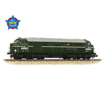 Graham Farish 372-914 N Gauge LMS 10000 BR Green Late Crest